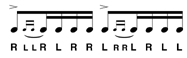 Drag Paradiddle 1