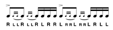 Drag Paradiddle 2
