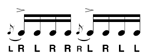 Flam Paradiddle